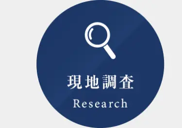 Q
現地調查
Research